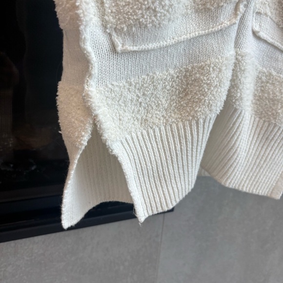 Daily Practice by Anthropologie Striped Cardigan Sweater, Size M - Picture 9 of 14